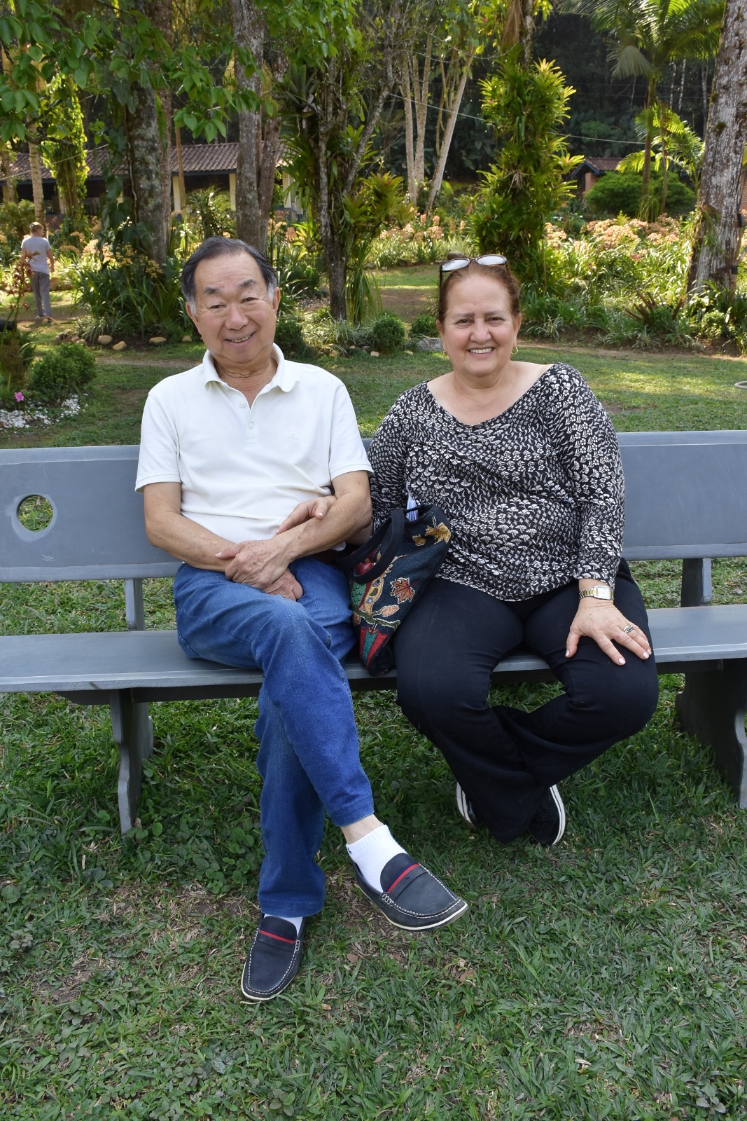 Sr. Jorge e Sra. Vilma, fundadores e mantenedores do Grupo Jogo